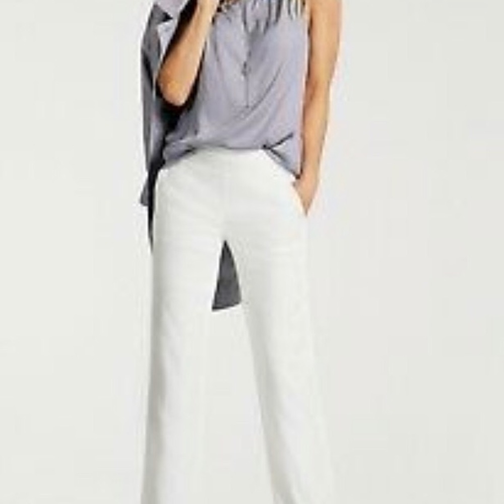 cabi white trouser pant